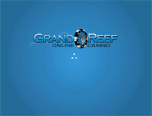 Tablet Screenshot of grandreefcasino.com